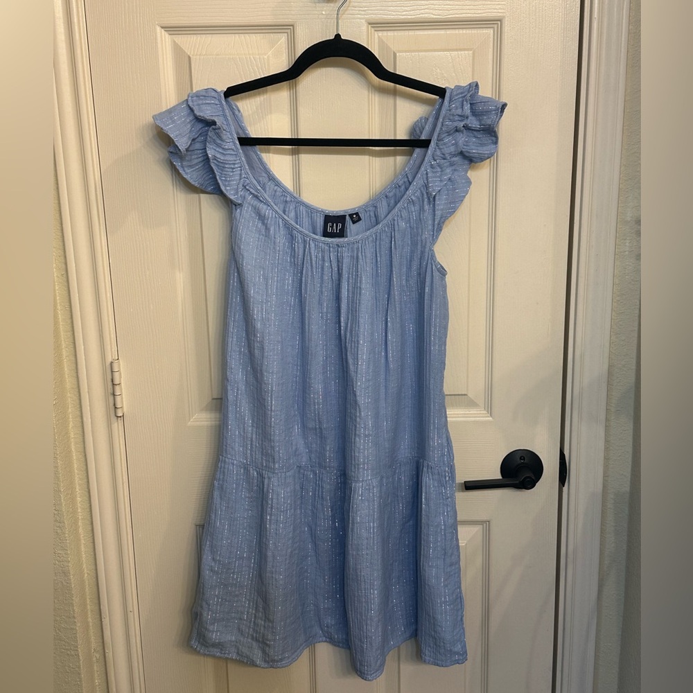GAP Soft Blue Shift Dress